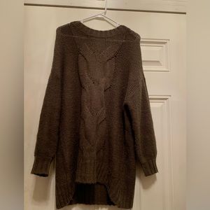 Dark Olive Green Aerie Sweater